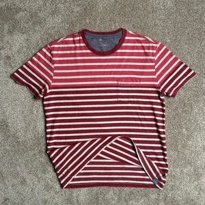 00s GAP SINGLE STITCH STRIPED‎ POCKET TEE